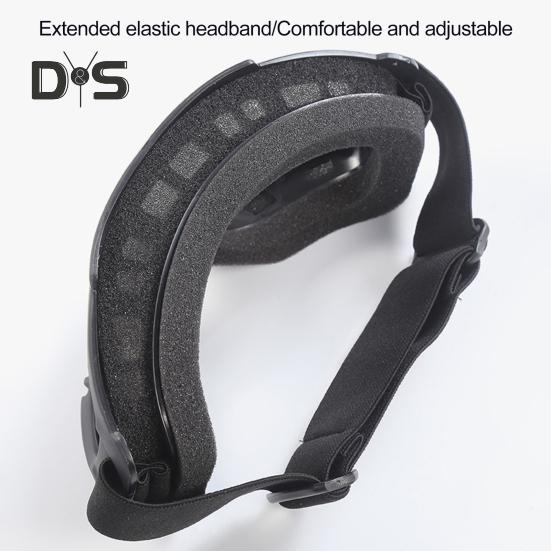 Utendørs sykkelbriller med PC-linse UV-beskyttelse Vindtett Lettvekt menn Kvinner løping terrengsykkel Sportsbriller Briller