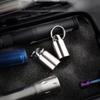 Keychain Lightweight O-ring Gasket Pill Holder Case