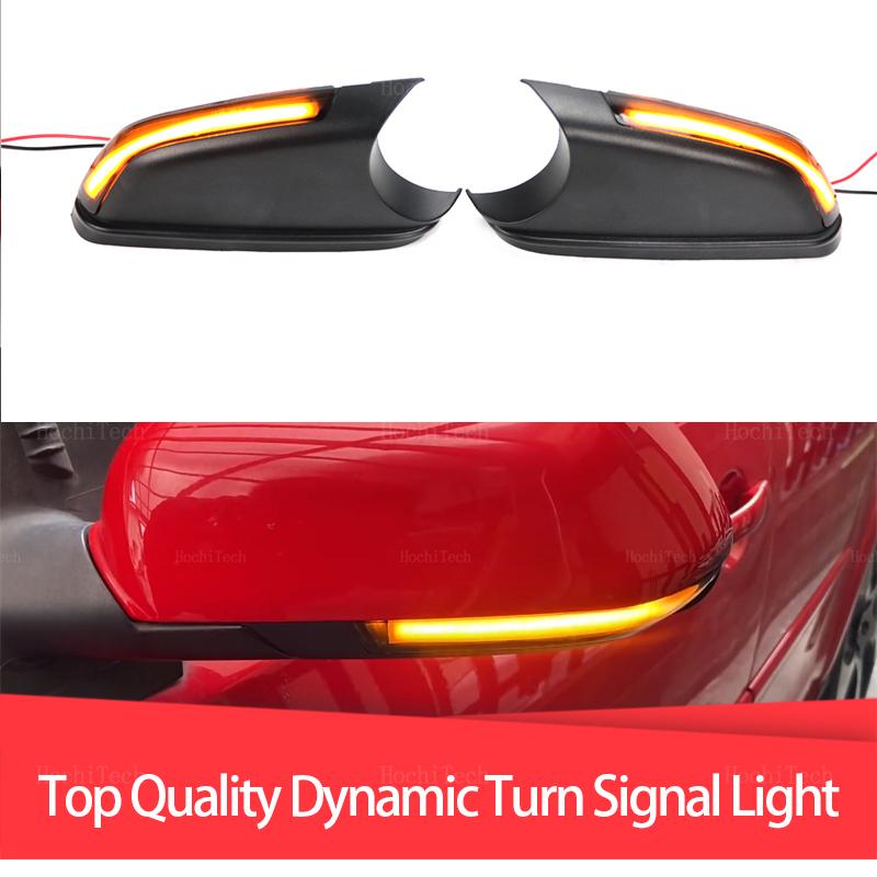 2x Dynamic Blinker LED Turn Signal Light Indicator Side Mirror Lamp For VW Polo MK4 FL Skoda Octavia 2006 2007 2008-2010
