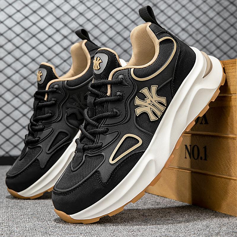 British style light luxury retro dad shoes new low-top light breathable soft bottom outdoor sports and leisure