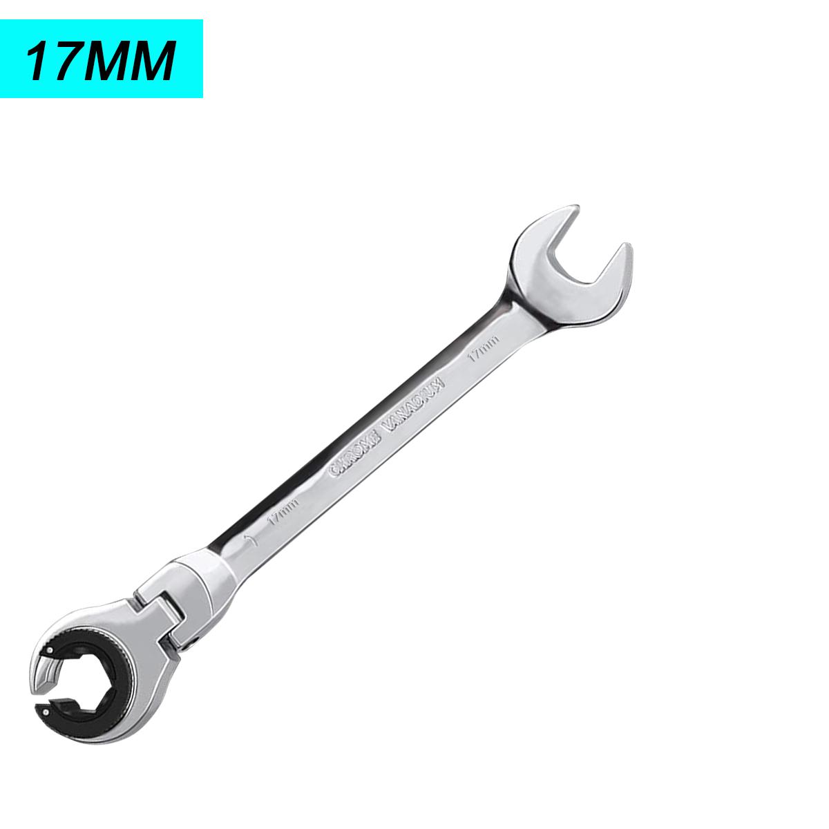 

Метрический гаечный ключ с открытым храповым механизмом Flex-Head, комбинированный, 8-22 мм, метрический гаечный ключ с 72 зубцами, трубный храповик из хром-ванадиевой стали