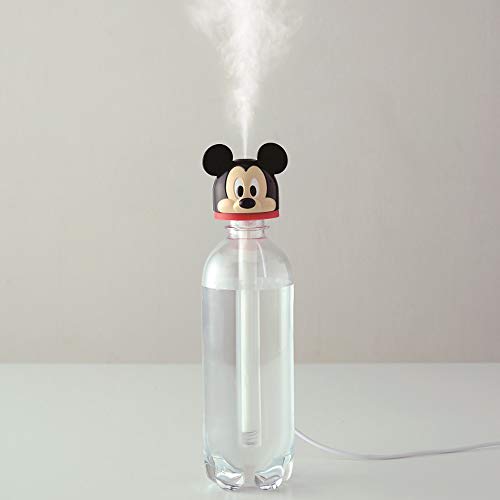 Skater Plastic Bottle Compatible Humidifier Ultrasonic Type USB Powered Stick Type Die Cut Mist Mickey Mouse Disney STST1D
