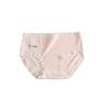 Class A Women's Breathable Jacquard Cotton Underwear - Antibacterial, Dye-Free, Extended Mid-Waist Crotch