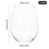 Transparent Embossed Glass Cup Bee Bird Pattern Mug Multi-Purpose Clear Milk Cup  Gifts