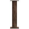 Supports de haut parleurs 2 pcs chêne marron bois d ingénierie