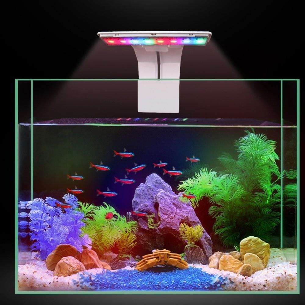 High Brightness Aquarium LED Light Waterproof Aquatic Plant Light Fish Tank Decoration