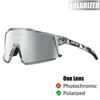 Kapvoe Radsportbrille Polarisiert MTB Rennradbrille UV400 Schutz Sonnenbrille Ultraleicht Sportbrillen Ausrüstung