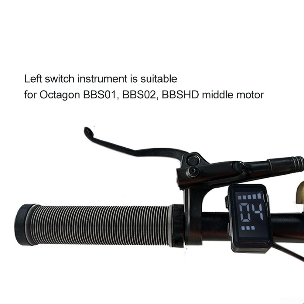 Black Display Ebike DZ40 LCD Instrument Durable E Bike Compita High Quality