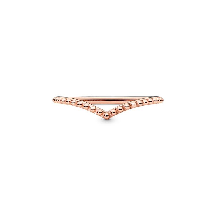 Pandora Wish Bead Ring Women rings Rose-Gold 186315 48