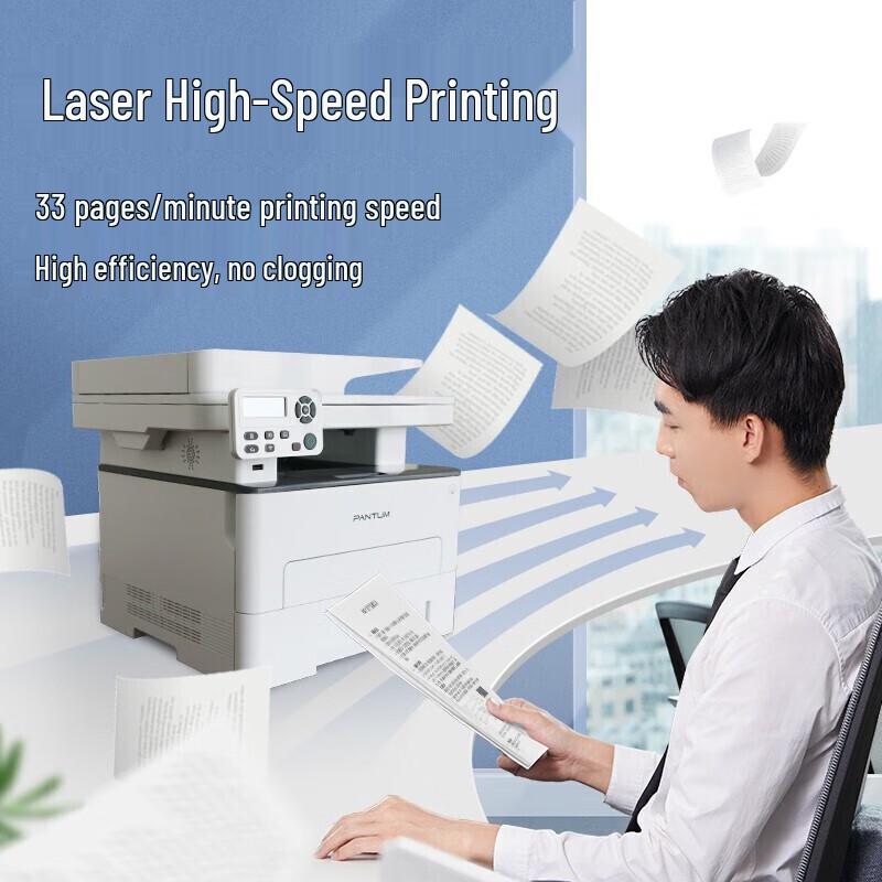 Pantum M7160DW Multifunction Monochrome Laser Printer CN plug (adapter included)