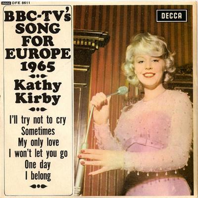 7inch Record KATHY KIRBY - BBC-TV's Song For Europe 1965 DFE8611 Decca 1965 UK Rock Used