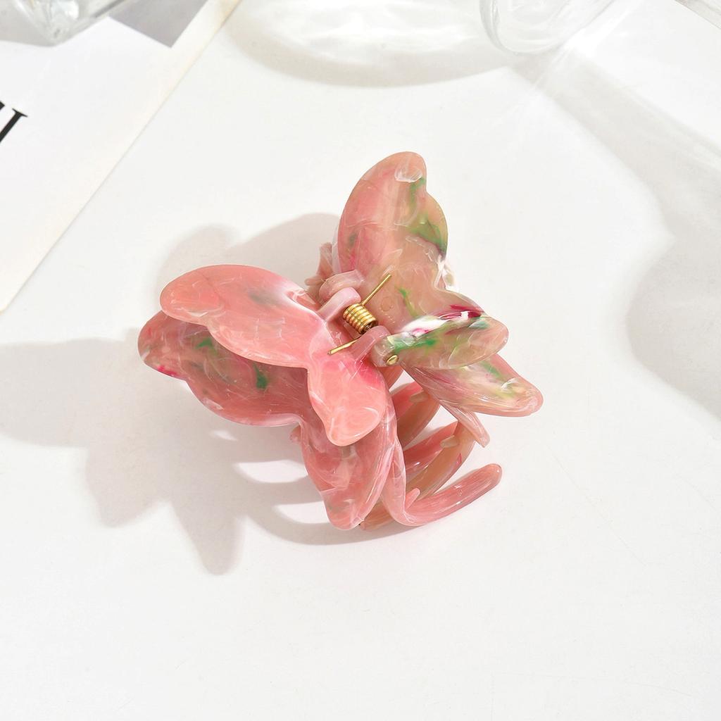 8 Style Transparent Mini Hair Pins Claw Crab Girls Women Barrette Acrylic Butterfly Hair Clips Korean Hair Accessories