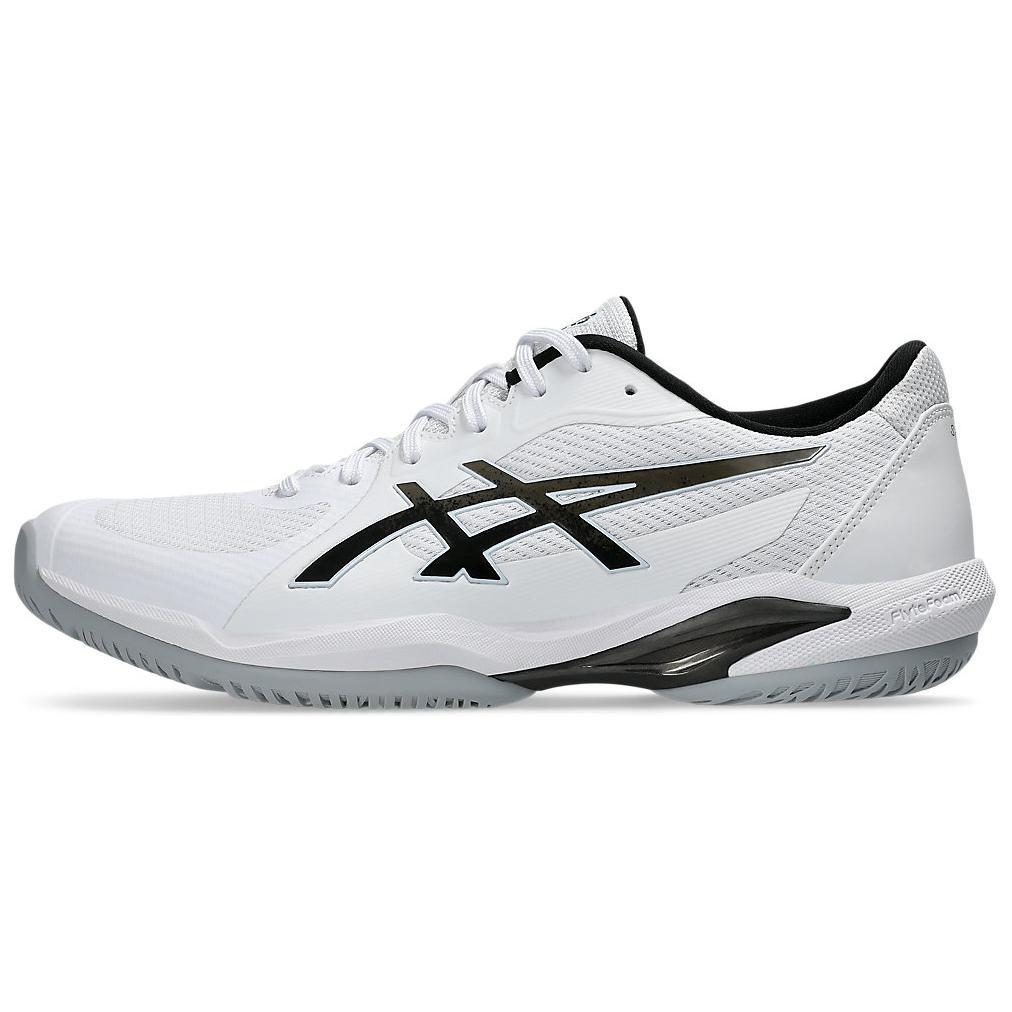 ASICS Solution Swift FF 2 Sneakers  White Gunmetal  Men s 1041A466-100 EU 40.5
