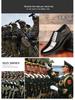 Men's British Style Three-joint Leather Shoes for Work and Casual Wear.