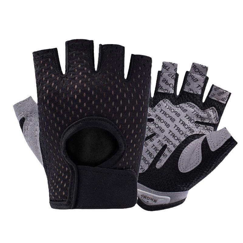 Half-finger gloves men's and women's sports bicycle gloves non-slip and wear-resistant breathable riding gloves