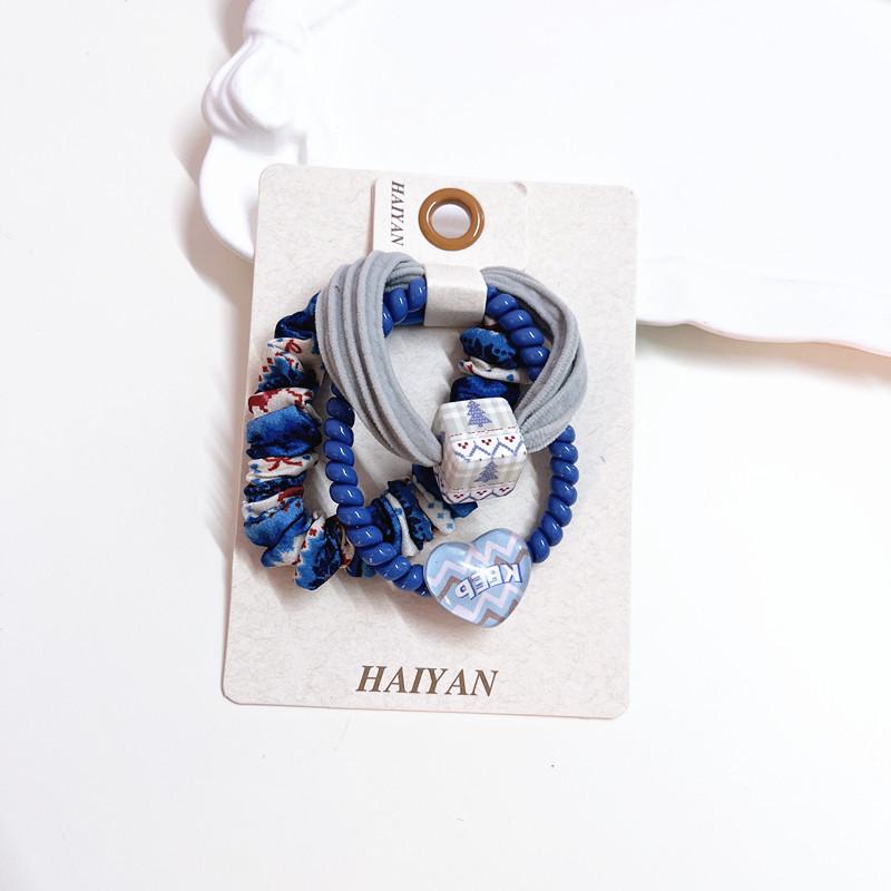 

Корейская Ретро Милая Девочка Коллекция Резинок для Волос и Аксессуаров