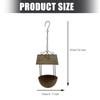 Large Capacity Outdoor Hanging Bird Feeders Pet Bedroom Cage For Attracting Various Birds In Garden Or Backyard