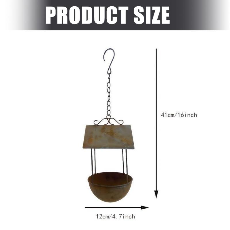 Large Capacity Outdoor Hanging Bird Feeders Pet Bedroom Cage For Attracting Various Birds In Garden Or Backyard