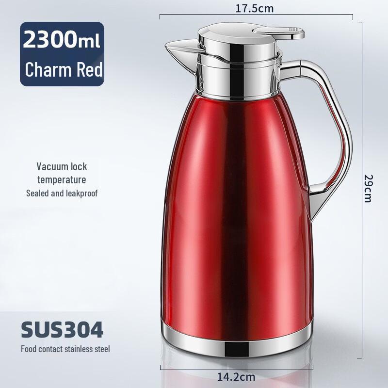 ChuyiQi 2.3L Stainless Steel Vacuum Insulated Pot