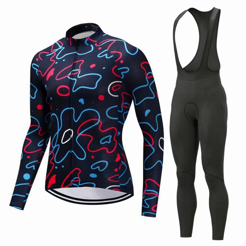

Tour De Men Women s Long-sleeved Bicycle Riding Clothes Outdoor Mountain Road Equipment Factory L