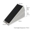Stainless Steel Door Stop Wedge Non-slip Floor Doorstop Sturdy Spring Door Stopper  Floor Protector