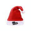 Fluffy Family Matching Santa Hat DAD MOM MINI Embroidered Plush Santa Cap  Home Decor