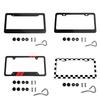 Matte License Plate Frame License Plate Frame For Car Tags Durable
