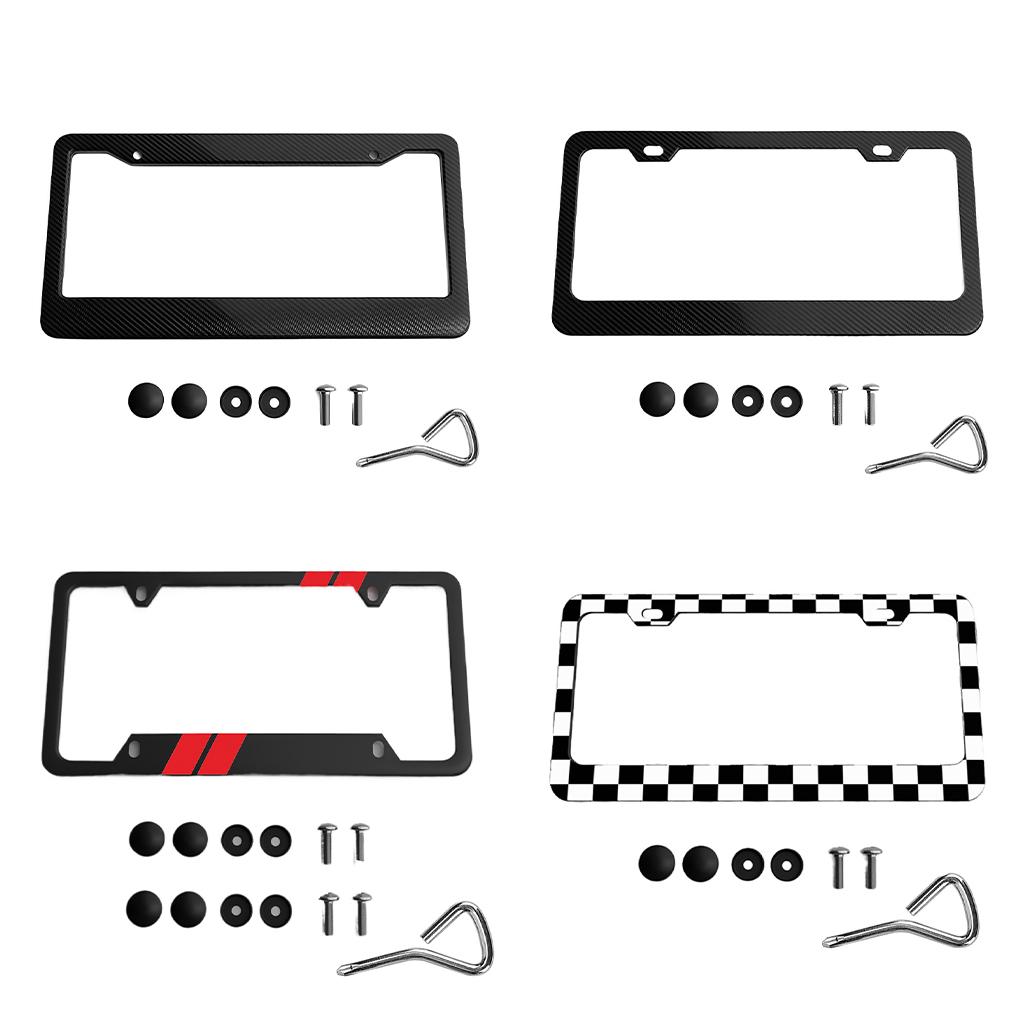 Matte License Plate Frame License Plate Frame For Car Tags Durable