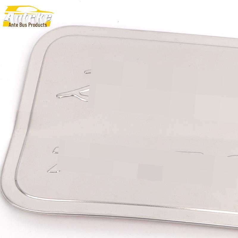 Zotye T700 Stainless Steel Fuel Tank Cover Anti-Scratch Decorative Sticker Accessory