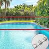 Schwimmbad Volleyballnetz Ersatz 450x90cm Faltbares Trainingsnetz mit Aufbewahrungstasche für Außenbereich Innenbereich Pool Strand Rasen