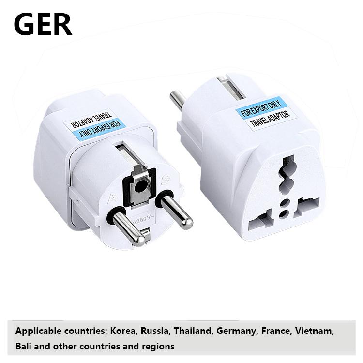 Adaptor universal pentru priză UE AU Marea Britanie SUA la UE Adaptor de călătorie euro AC Convertor de priză electrică Priză
