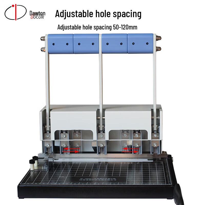 DOCON DC-1003S Manual 3-Hole Paper Binding Machine CN Plug (adapter Included)