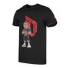 Adidas Dam Gk Up Lifestyle Series Comfortable Round Neck Pullover Short Sleeve T-Shirt Men Tops Black CV9969