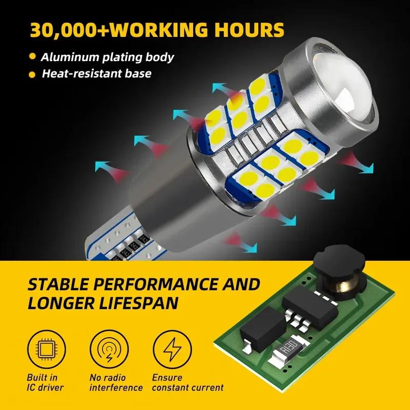 2pcs LED Reverse Light For Mercedes Benz Sprinter B901 B902 B903 B904 B905 B906 B907 B909 B910 Accessories 1995- Backup Back