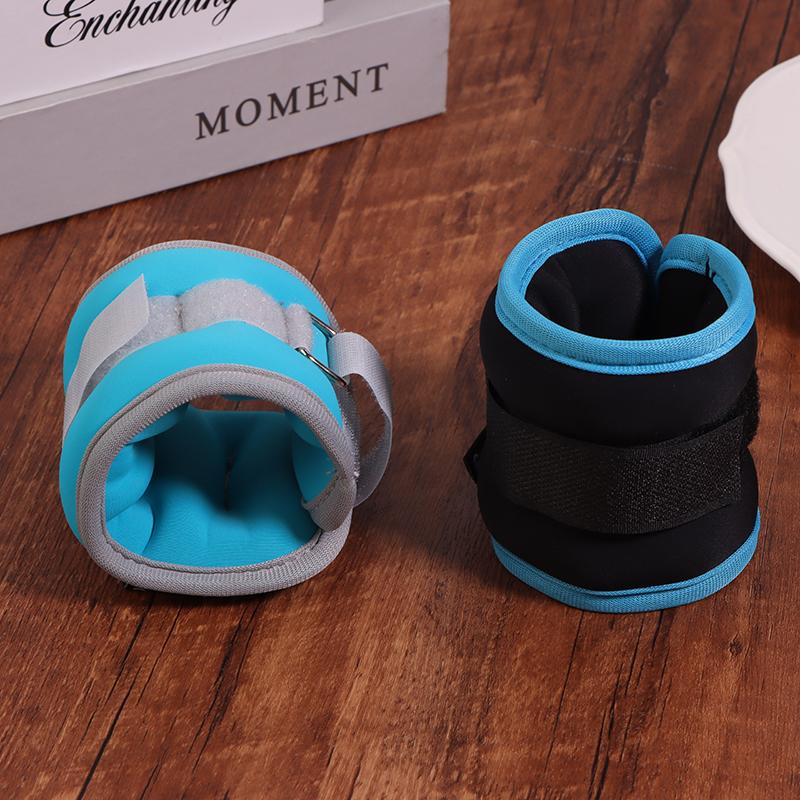 1Pair Adjustable Ankle Weights (0.25Kg*2Pcs) Neoprene Leg Arm Straps For Fitness Aerobics Physical Therapy For Women Men Kids