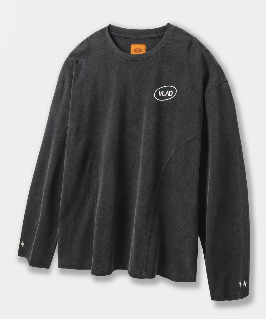 Dimiteulibeullaeg Vlad Small Logo T-Shirt_Pigment Charcoal