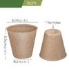 Degradable Paper Pulp Seedling Nursery Pots Eco Friendly Germination Planter Cups For Garden Flowers Herbs Orchard Plant Cultivation