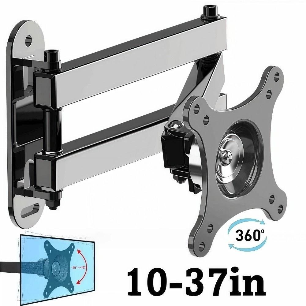 Suport Computer Rotativ 10-37in Suport TV Versatil Universal Suport Monitor LCD Birou Acasă