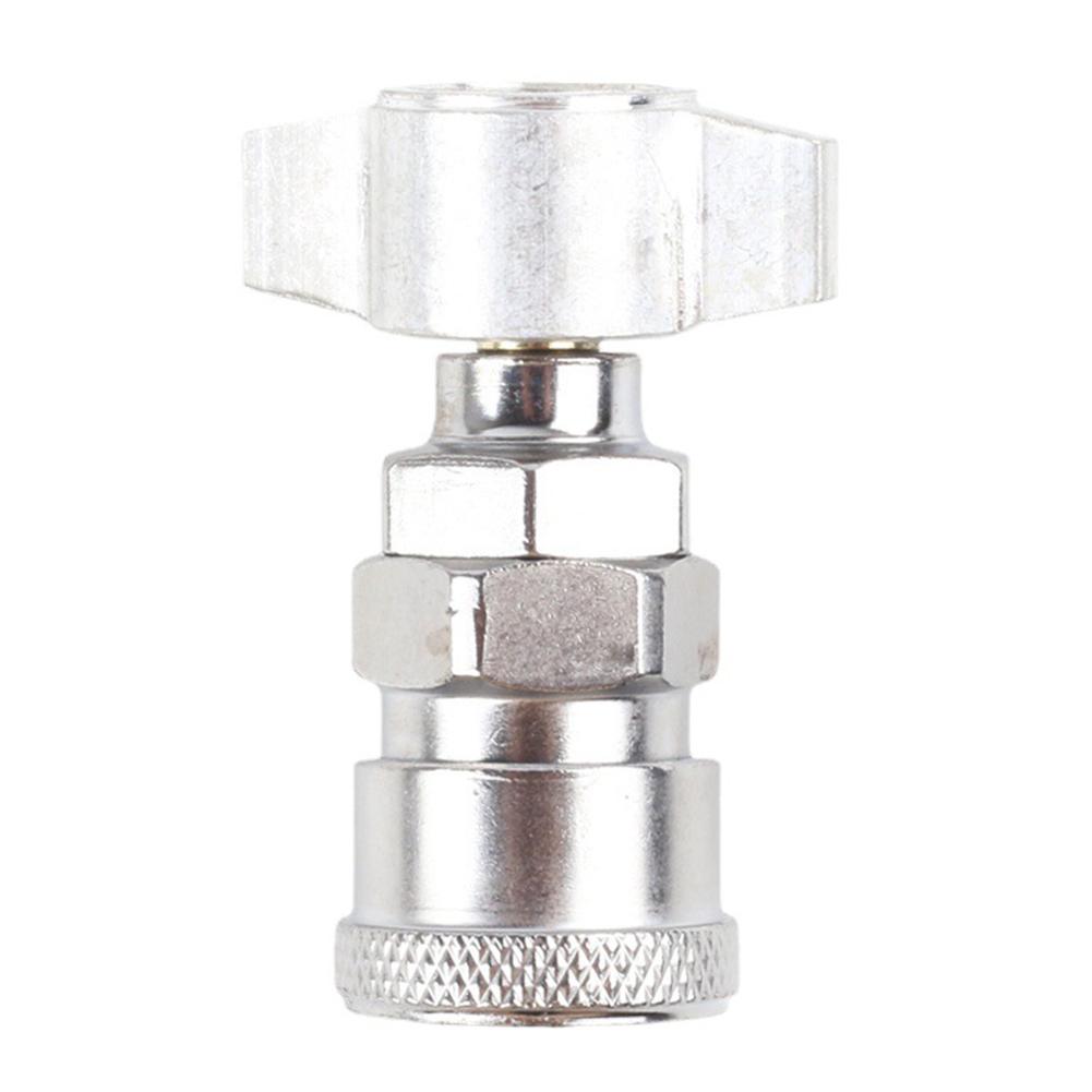 1pc Truck Dust Blower Pneumatic Connector Straight Elbow Integrated Fast Connection Metal Pneumatic Replacement Parts