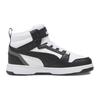 Puma Rebound Mid Kids Sneakers Kids Sneakers Black White 393832-01
