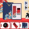 High-End Dragon Boat Festival Thermos Gift Set - Luxurious Business Souvenir for Anniversaries and Events
