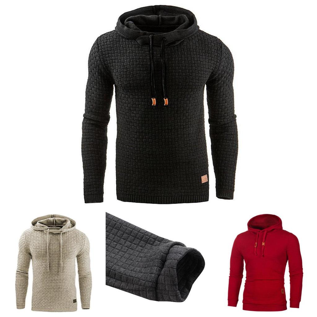 Men's Soft Hooded Pullover Jacket In Fashionable Colors For Stylish Comfort