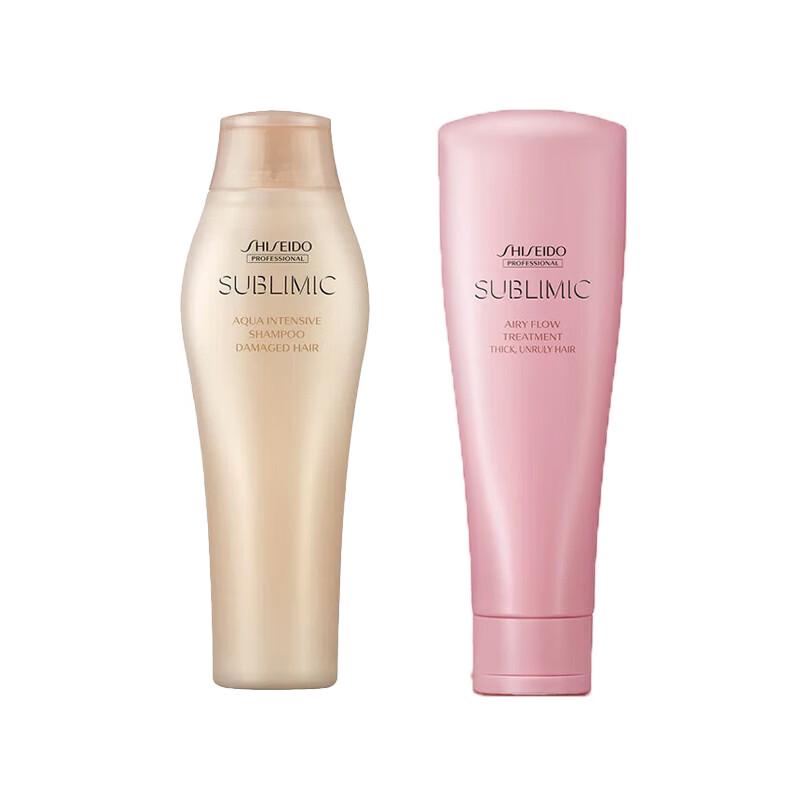 Shiseido Professional Sublimic Aqua Intensive Deep Repair Shampoo & Conditioner Set