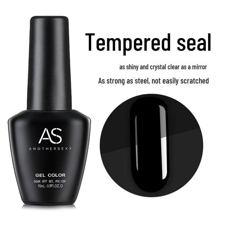 

AS Nail Art No-Wipe Super Shiny Wear-Resistant Removable Gel Top Coat