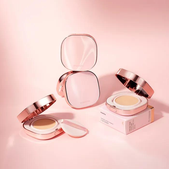 Mastina Natural Glow Cushion Duo Set SPF 50+ /PA++++ (Main product 15g + Refill 15g)
