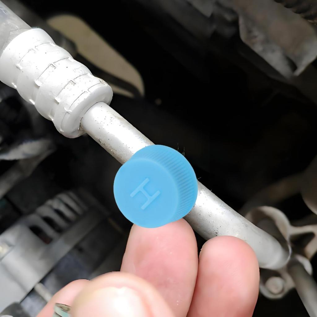 STOBOK 20pcs Motor High Pressure Cap Car Air Conditioner Valve Core Air Conditioner