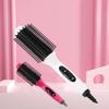 Pieptene electric de încălzire pentru îndreptat părul ondulator Salon profesional într-un pas uscat și umed doi folosind peria uscător de păr