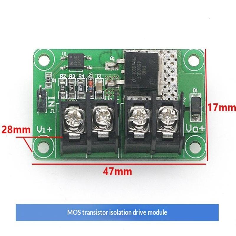 Mos Transistor Isolation Driver Module Optocoupler Isolated Fet Switch Board High Power Solid State Switch