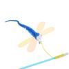 1Pc New Cat Teaser Stick Sequins Big Eyes Dragonfly Cat Toy Interactive Teaser Stick