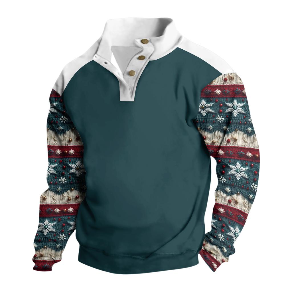 Men's Fleece Hoodie Casual Long Sleeve Sweatshirt